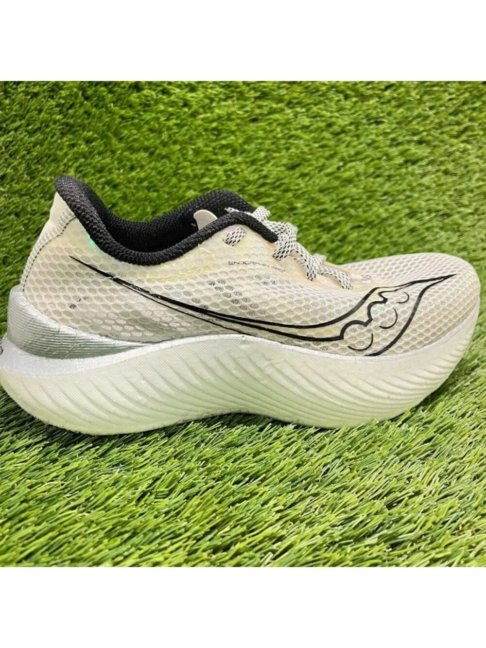 Saucony Endorphin Pro 3 Womens Size 7.5 White Athletic Running Shoes Sneakers